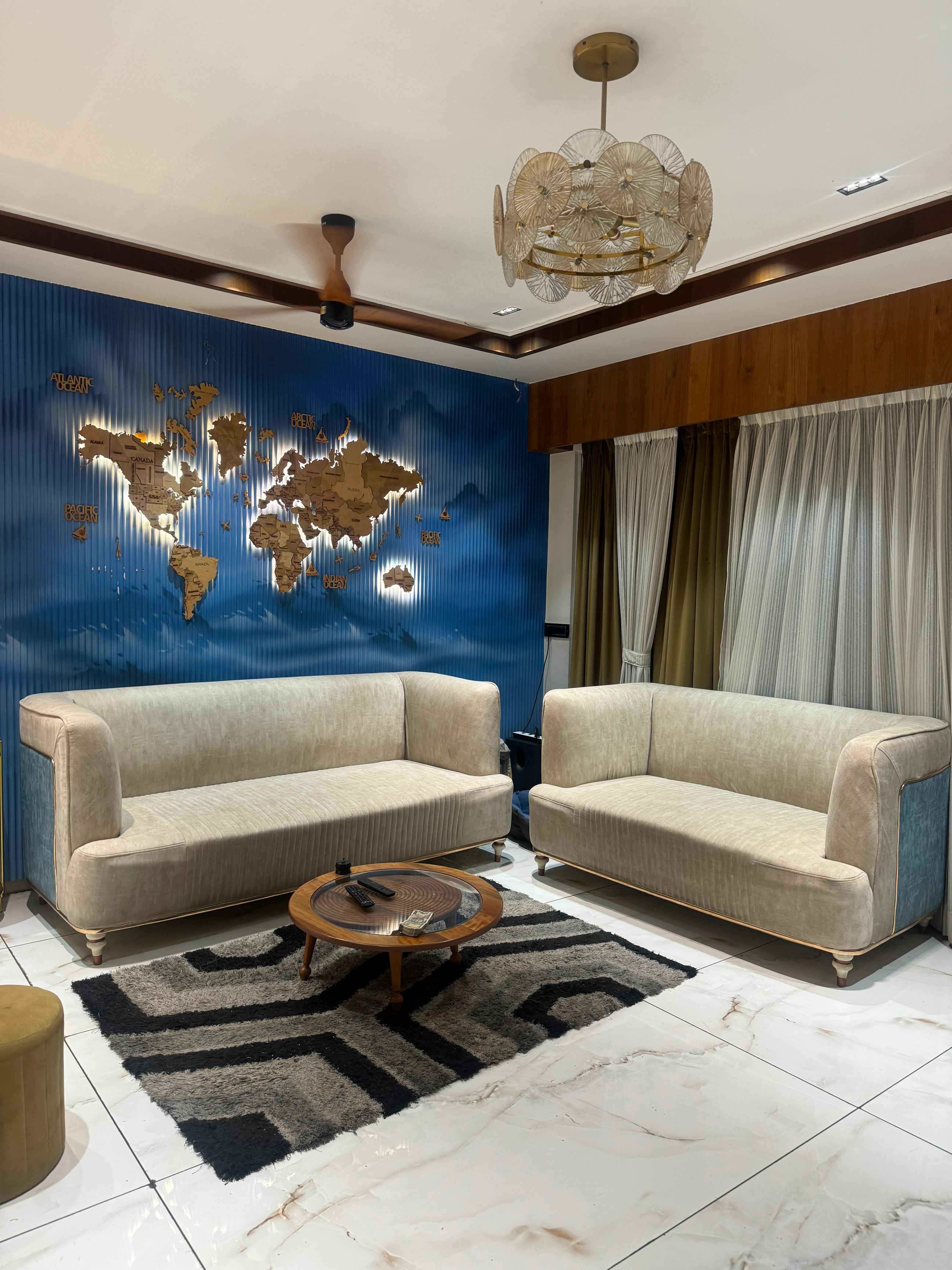 Premium Green Sofa Set